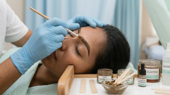 Tatuaje de ceja Henna Organic Beauty Salon